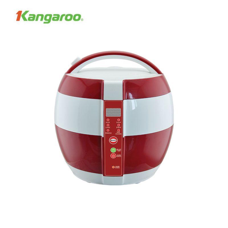 alt="Nồi cơm điện Kangaroo KG835 có thiết kế hiện đại, bắt mắt"