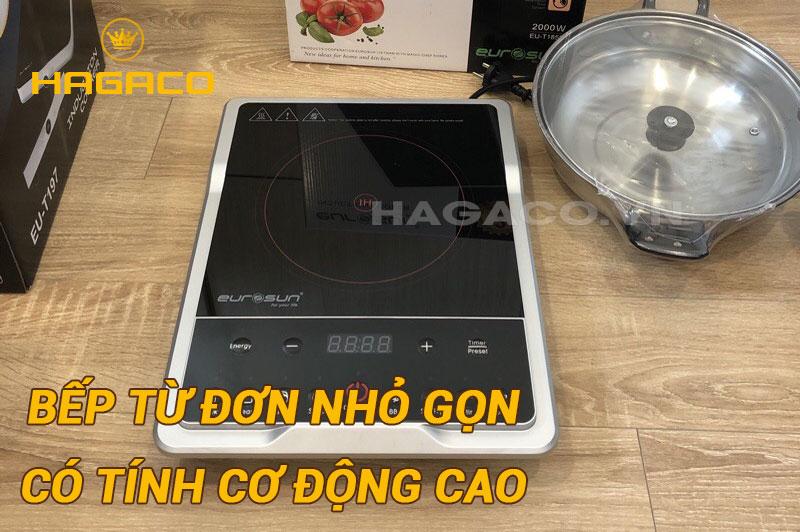 Bếp từ đơn nhỏ gọn có tính cơ động cao