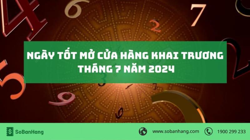 Chọn ngày khai trương