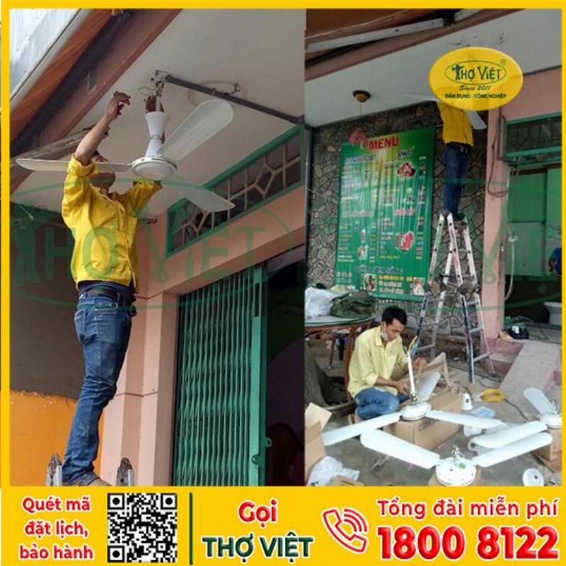 Dịch vụ sửa quạt trần giá rẻ, uy tín tại TPHCM