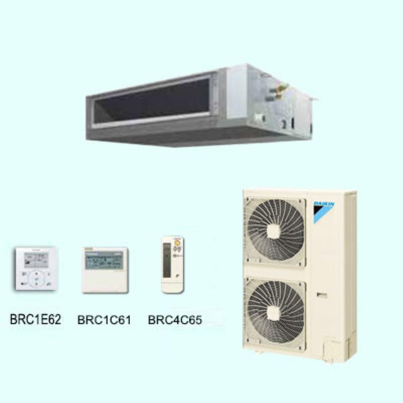 Điều Hòa Âm Trần Nối Ống Gió Daikin FBQ125EVE/RZQ125HAY4A 42,700BTU 2 Chiều Inverter