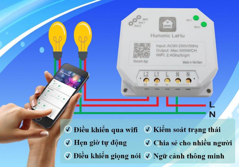 Điều khiển thiết bị điện bằng điện thoại