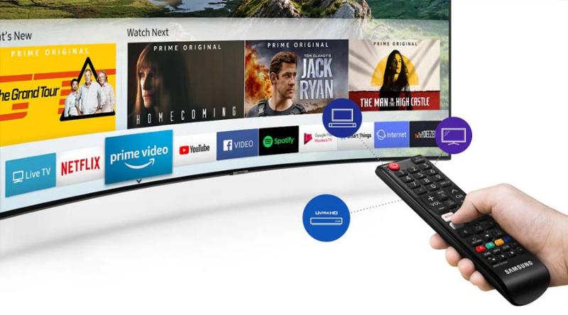 "Hình ảnh rõ nét từ Smart Tivi Samsung 4K 49 inch"