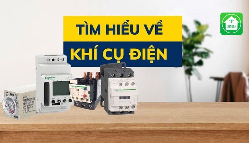 Khí cụ điện là các thiết bị được sử dụng trong các hoạt động liên quan đến điện