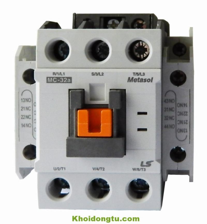 Khởi động từ Contactor LS 3P 32A 220VAC MC-32a