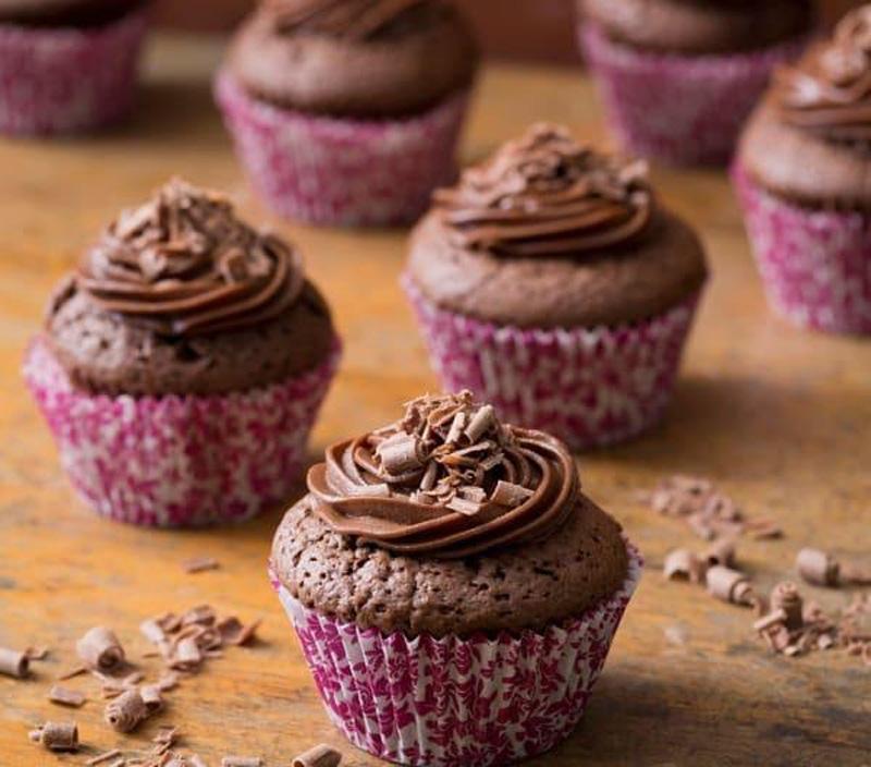 làm cupcake socola  bằng máy nấu ăn đa năng Thermomix.