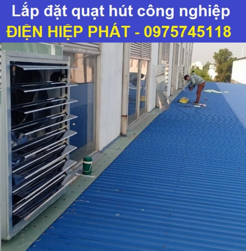 lắp đặt quạt hút công nghiệp