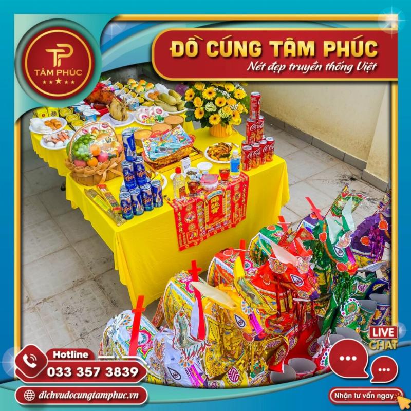 mâm cúng khai trương giá rẻ