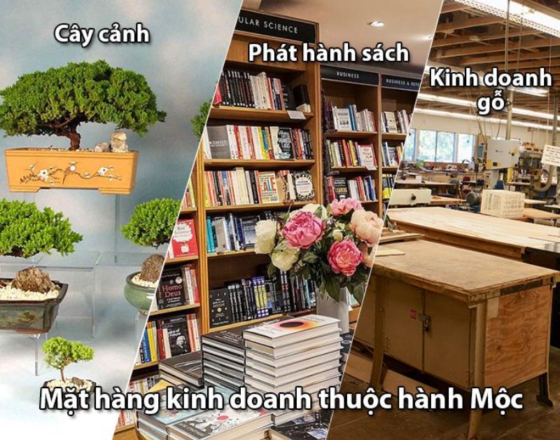 Những hướng kinh doanh thuộc hành Hỏa