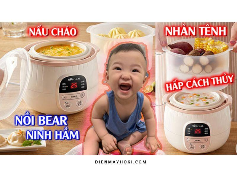 nồi nấu cháo chậm