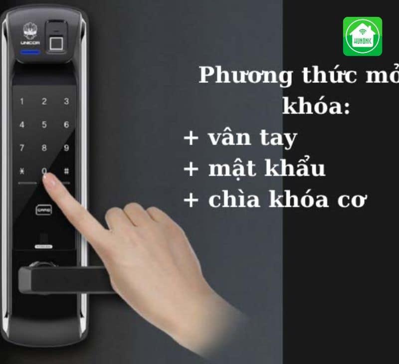 Ổ khóa vạn năng sở hữu ba cách mở tự động