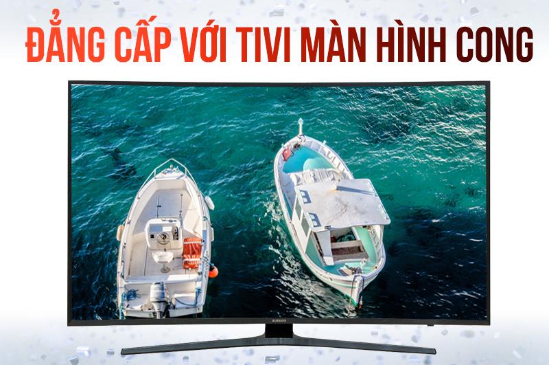 Smart Tivi Samsung 43 inch UA43KU6500 - Thiết kế uốn cong độc đáo