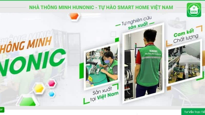 Tất cả sản phẩm của Hunonic đều được sản xuất trên dây chuyền công nghệ tiên tiến