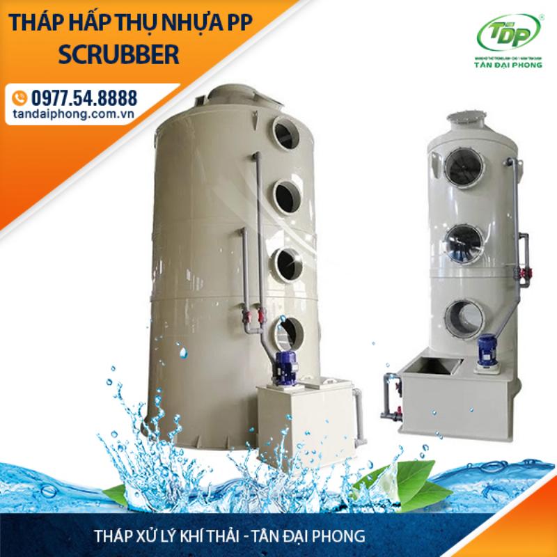 Tháp Hấp Thụ Bằng Nhựa PP