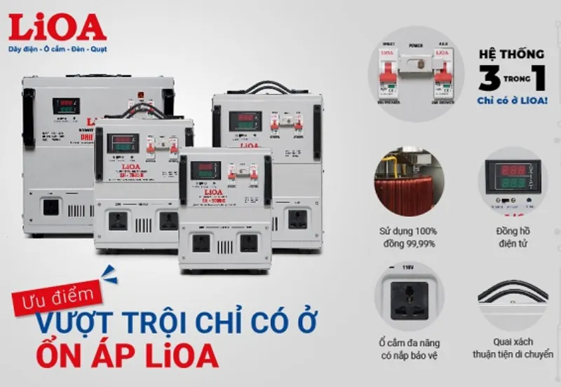 tư vấn chọn ổn áp bao nhiêu kw