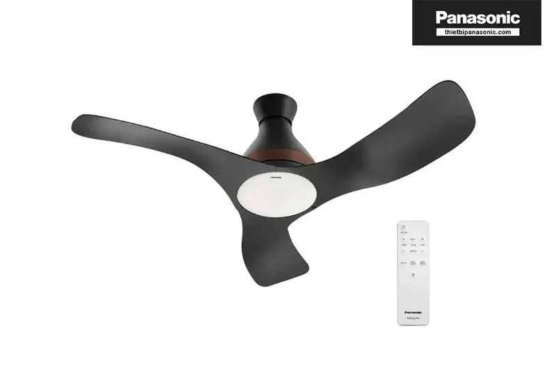 Mẫu quạt trần Panasonic 3 cánh có đèn đẹp