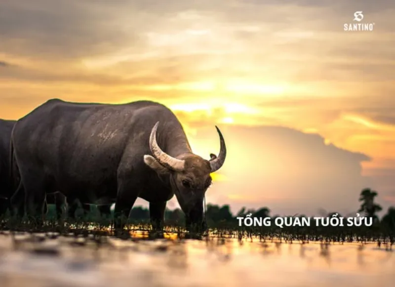 alt text: Biểu đồ tổng quan tử vi tuổi Sửu năm 2024